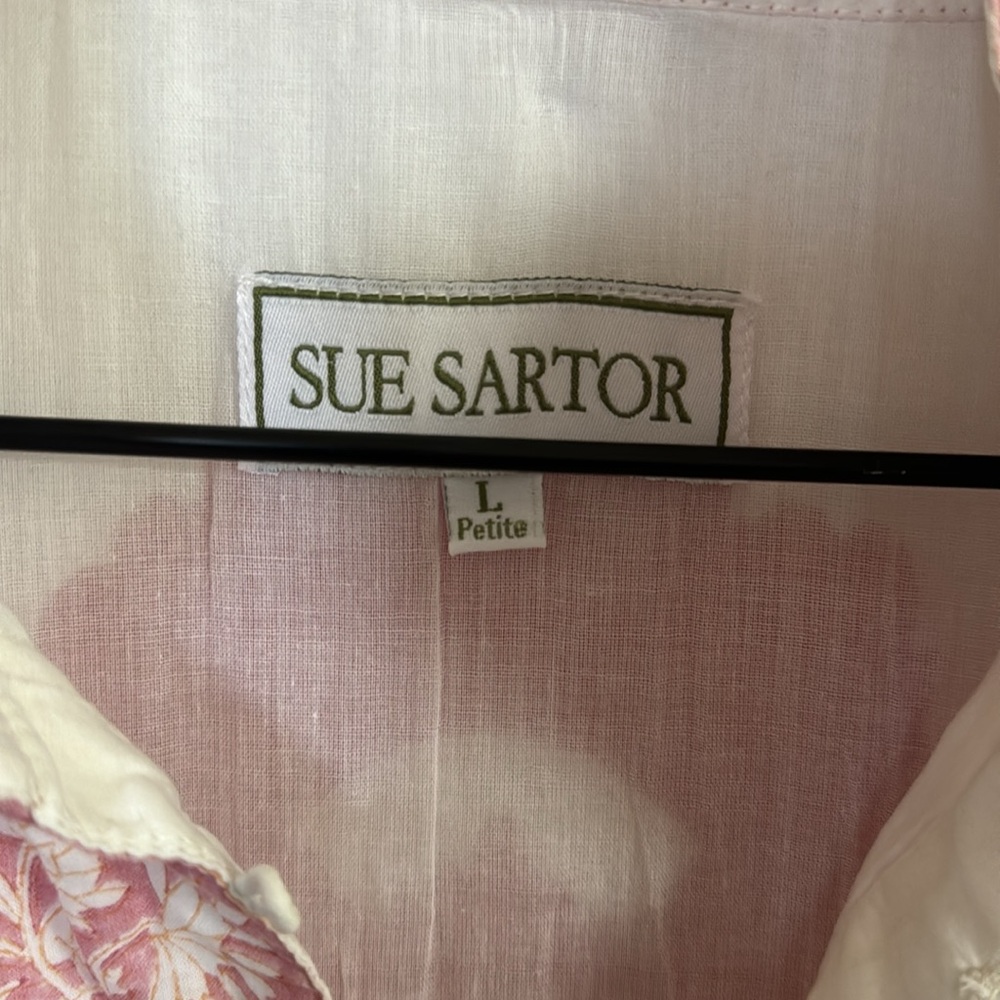 Anthropologie Sue Sartor flounce shorty dress L - Picture 8 of 16